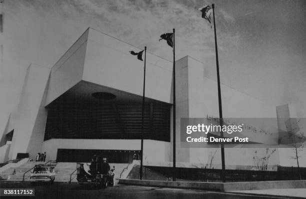 This is a 1981 file photo of the Brendan Byrne Arena in East Rutherford, N. J. 1982 Credit: The Denver Post