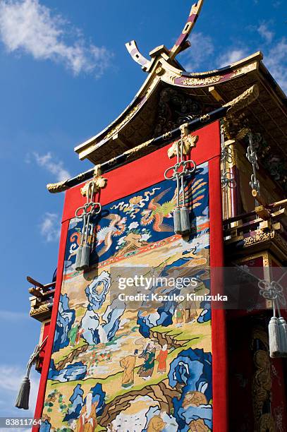 takayama festival - festival float stock pictures, royalty-free photos & images