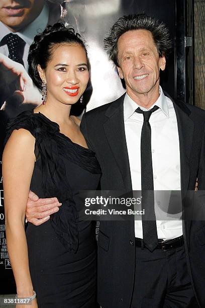 Producer Brian Grazer and Chau-Giang Thi Nguyen arrive at the premiere of Universal's "Frost/Nixon" held at the Academy of Motion Picture Arts and...