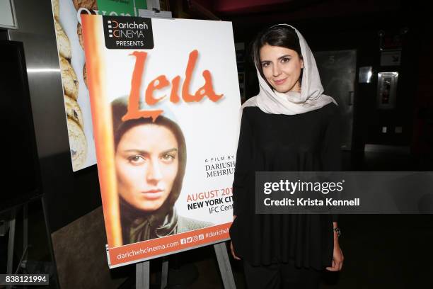 Leila Hatami attends Daricheh Cinema NY Features Special Guest Leila Hatami at IFC Center on August 23, 2017 in New York City.