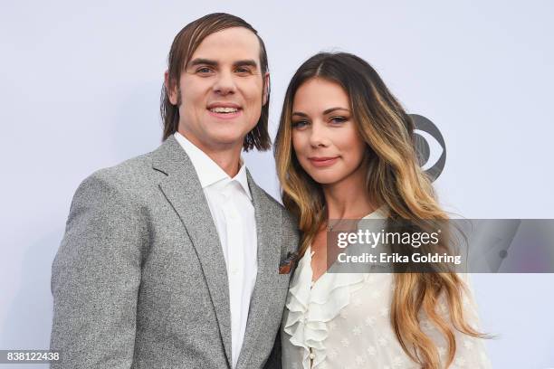 Ross Copperman and Katlin Copperman attend the 11th Annual ACM Honors at the Ryman Auditorium on August 23, 2017 in Nashville, Tennessee.