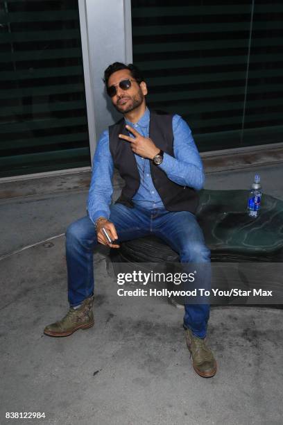 Cas Anvar is seen on August 23, 2017 in Los Angeles, CA.