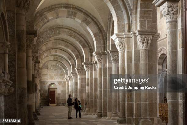 Cathedral of St. Etienne in Auxerre, Burgundy, France.
