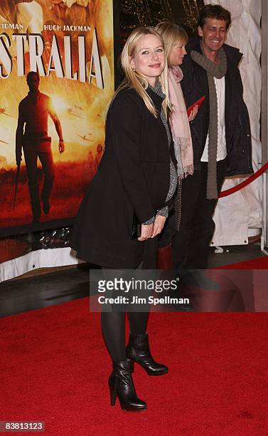 Actress Naomi Watts attends the premiere of "Australia" at the Ziegfeld Theater on November 24, 2008 in New York City.