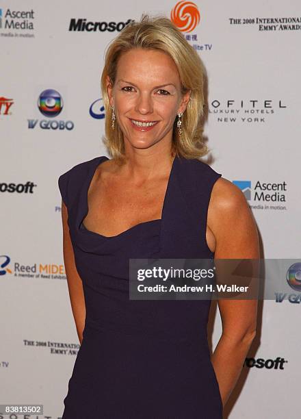 Elisabeth Murdoch attends the 36th annual International Emmy Awards recognizing excellence in television programming produced outside of the United...