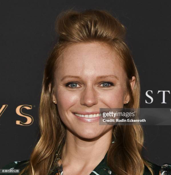 Actress Marci Miller attends the Television Academy's Cocktail Reception with Stars of Daytime Television Celebrating 69th Emmy Awards at Saban Media...