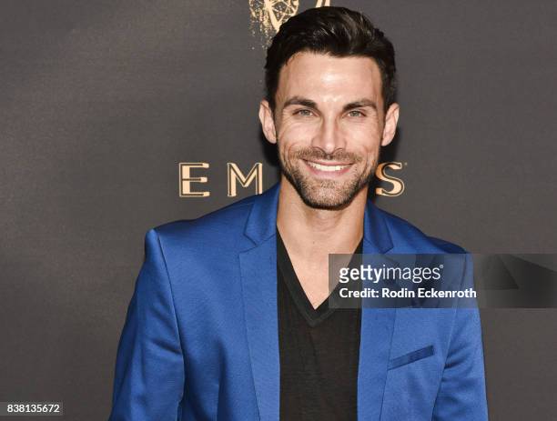 Actor Erik Fellows attends the Television Academy's Cocktail Reception with Stars of Daytime Television Celebrating 69th Emmy Awards at Saban Media...