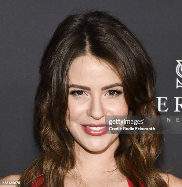Linsey Godfrey attends the Television Academy's Cocktail Reception with Stars of Daytime Television Celebrating 69th Emmy Awards at Saban Media...
