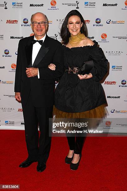 President and CEO of the International Academy of Television Arts & Sciences Bruce Paisner and the Executive Director of the International Academy of...