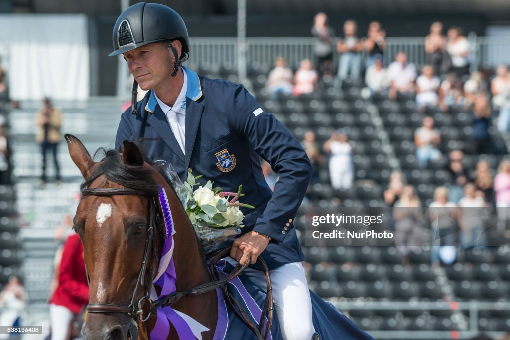 Qualifying Jumping Competition at 2017 FEI European Championships in Gothenburg