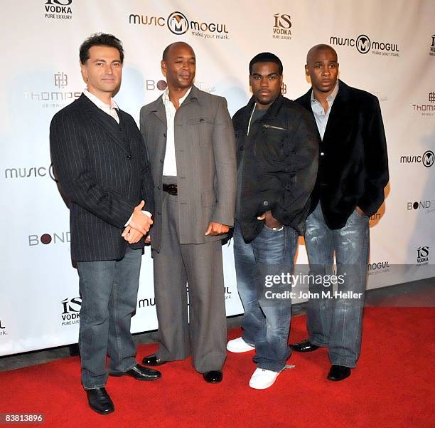 Nicholas Longano, CEO of Music Mogul L.L.C., Jonathan Eubanks, COO Music Mogul L.L.C., Rodney Jenkins, Chief Creative Officer Music Mogul L.L.C. And...