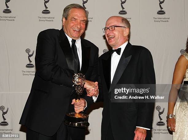 Recipient of the International Emmy Founders Award for "Law & Order", creator and producer Dick Wolf and president of The International Academy of...