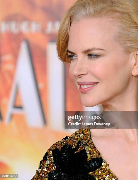 Nicole Kidman attends the premiere of "Australia" at the Ziegfeld Theater on November 24, 2008 in New York City.