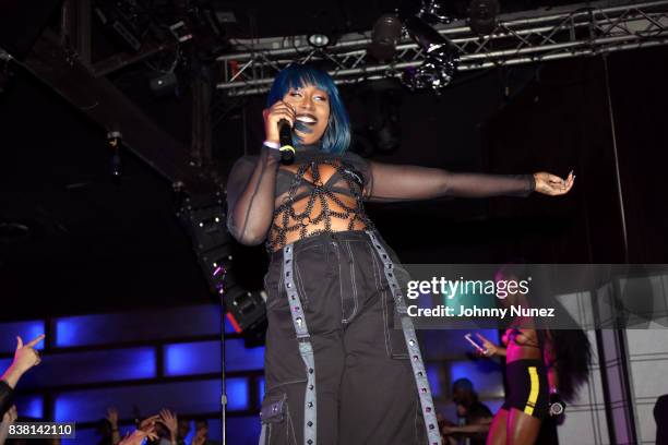 Connie Diiamond performs at Highline Ballroom on August 23, 2017 in New York City.