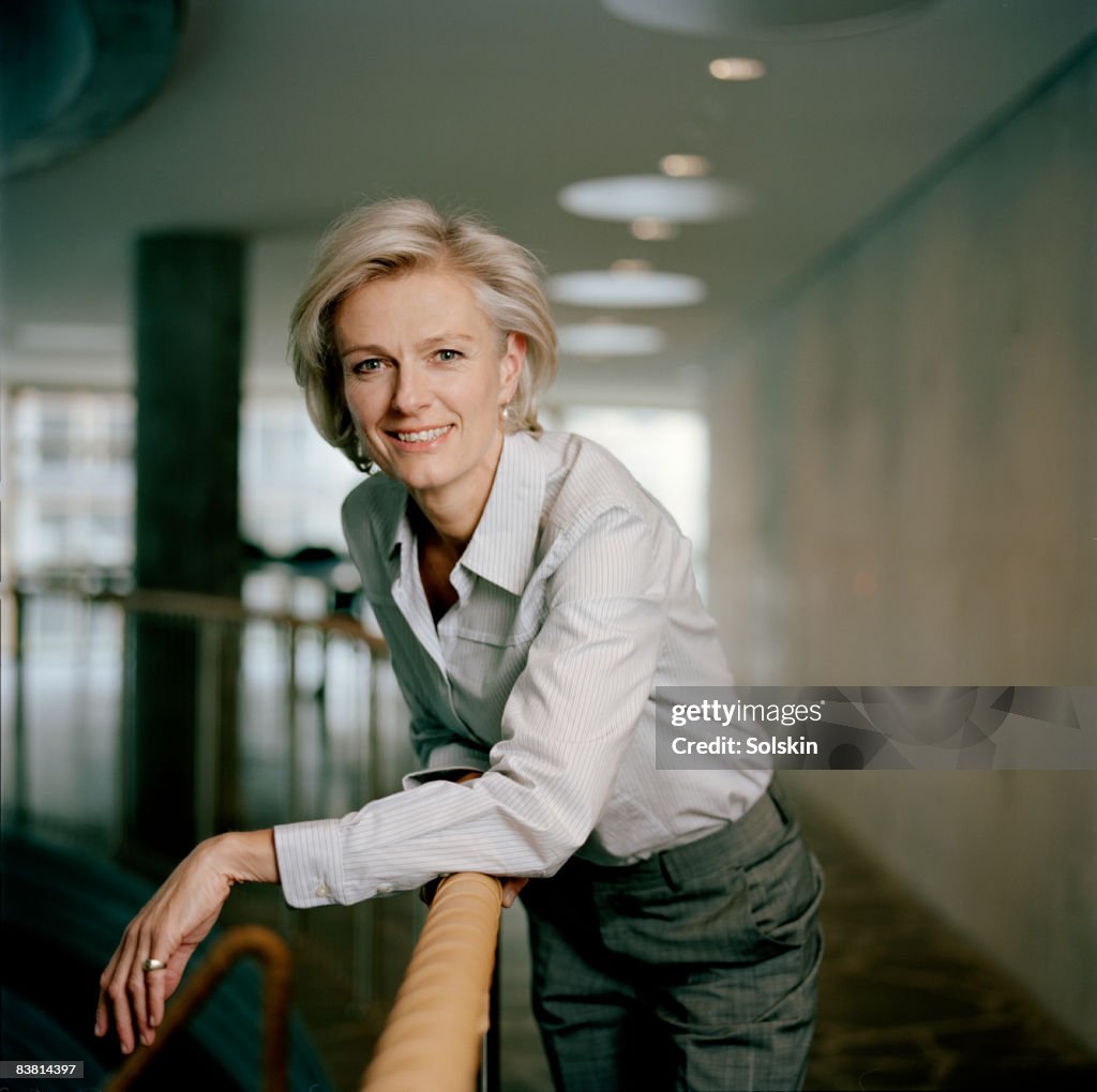 Portrait of businesswoman in office