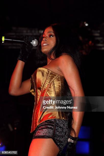 Azealia Banks performs at Highline Ballroom on August 23, 2017 in New York City.