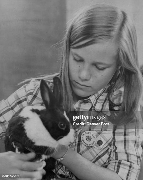 Funny Bunny' Went To The Fair, With Owner Theresa Rusin Theresa's rabbit was just one of many animals entered in Arapahoe 4-H County Fair. "Funny...