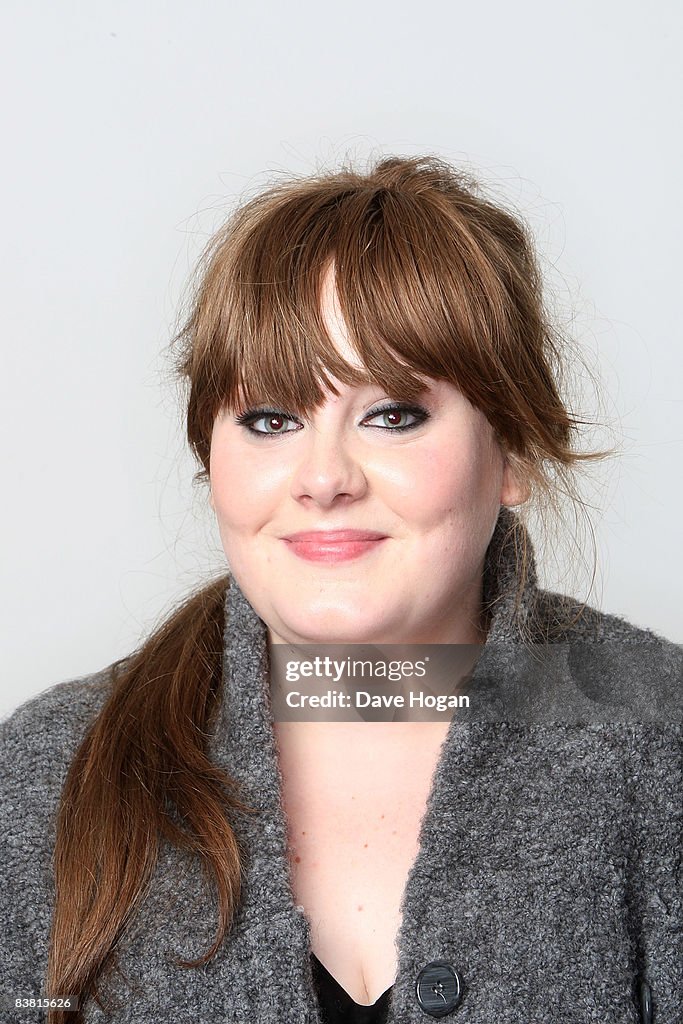 Adele Butler Adele poses for a portrait session, on Saville Row,London on October ...