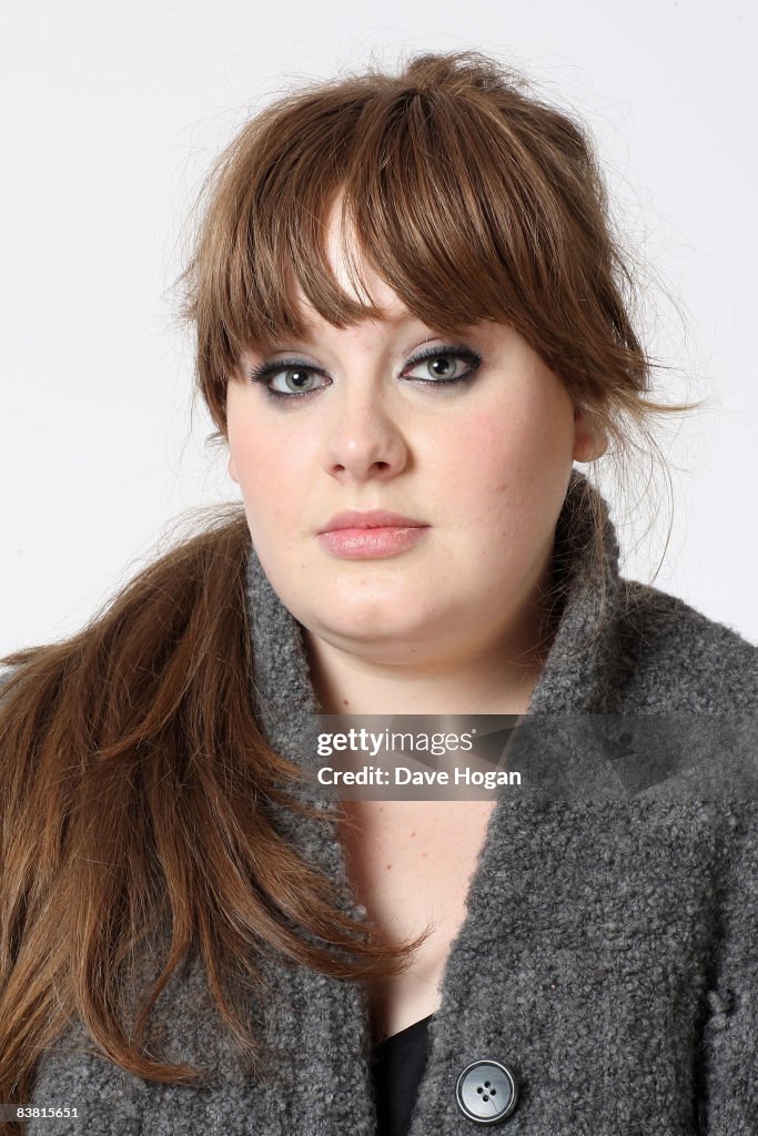 Adele Butler Adele poses for a portrait session, on Saville Row,London on October ...