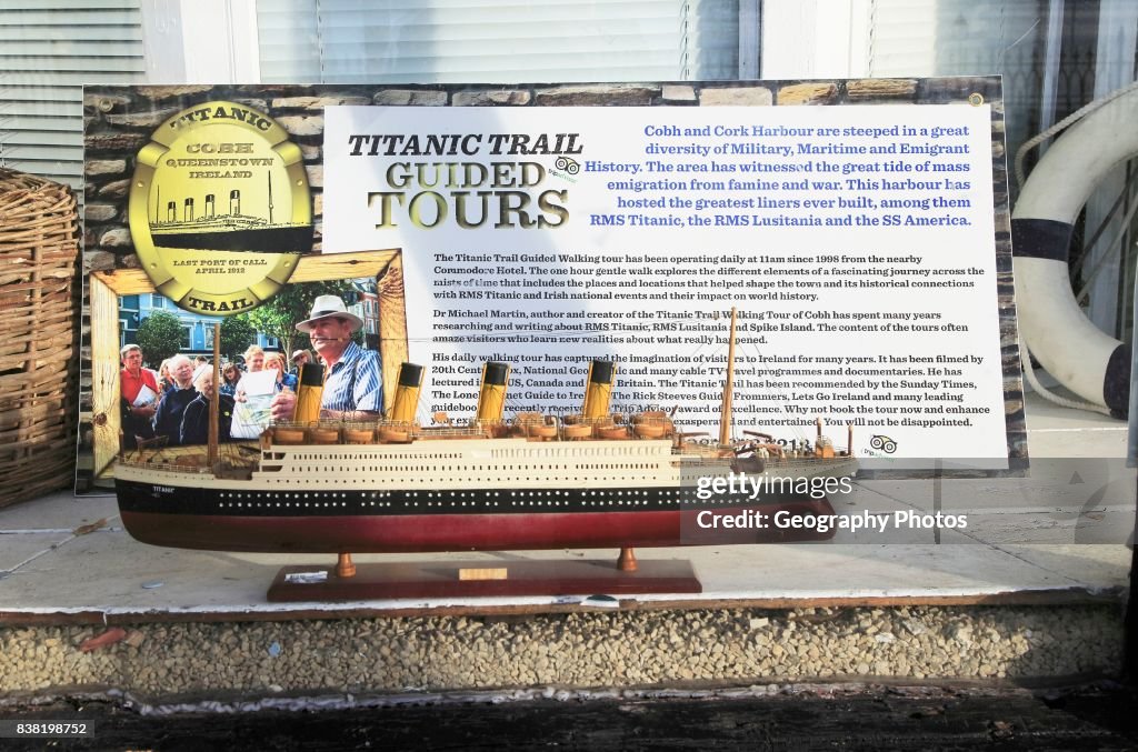 Titanic trail guided tours, Cobh, County Cork, Ireland 1912