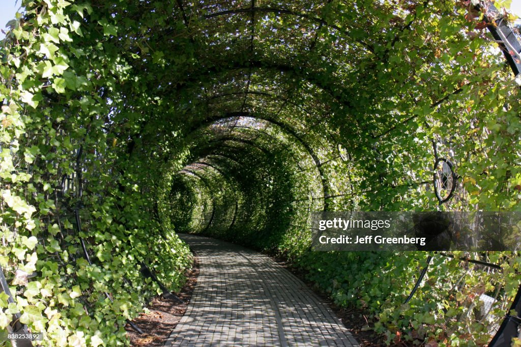The Poison Garden tunnel at Alnwick Garden.