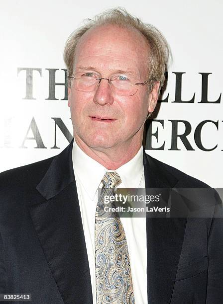 Actor William Hurt attends the premiere of "The Yellow Handkerchief" at The WGA Theater on November 25, 2008 in Beverly Hills, California.