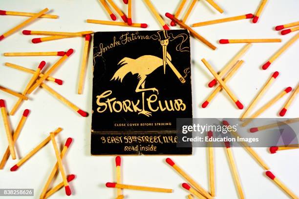 Stork Club Match Book with Matches.