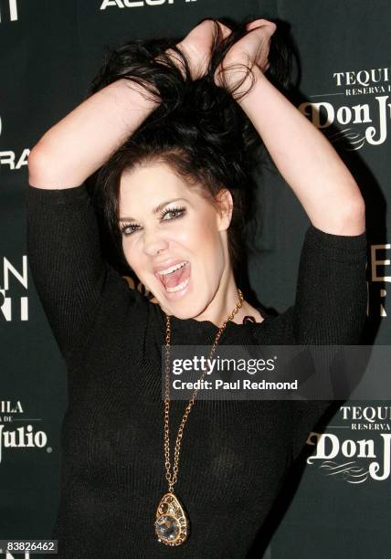 Woman's World Wrestling Foundation champion Chyna attends "Special" Los Angeles Premiere in Century City, California on November 25, 2008.