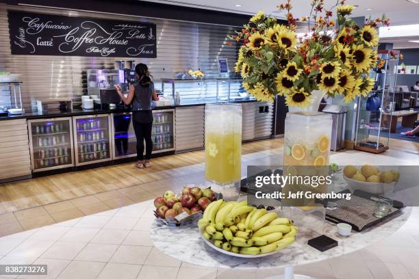 British Airways Galleries business lounge at John F. Kennedy International Airport.