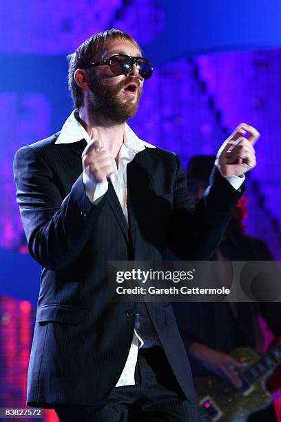 Cassette performs on stage at the MTV Africa Music Awards 2008 at the Abuja Velodrome on November 22, 2008 in Abuja, Nigeria.