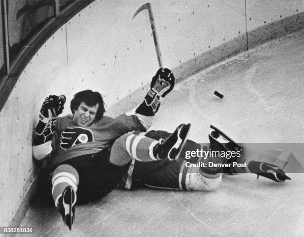 Ice Hockey Colorado Rockies - Action of Flyers of Rockies Flyer takes a Rink side seat in Rockies Rumble In a Penalty-ridden and very physical game,...