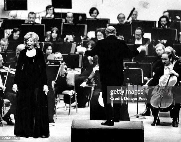 Bevelry Sills Sings " Una voce poco fa" from Giocchino Rossini's The Barber of Seville As Brian Priestman conducts the Denver Symphony Orchestra at...