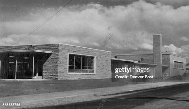 Loveland, Colo, grade school children are attending classes in the northern Colorado City's new Garfield school although work is still being...