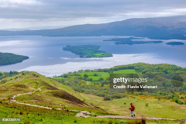 loch lomond and the trossachs national park - scotland - the trossachs stock pictures, royalty-free photos & images