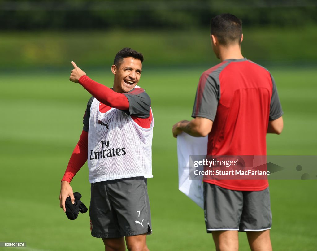 Arsenal Training Session