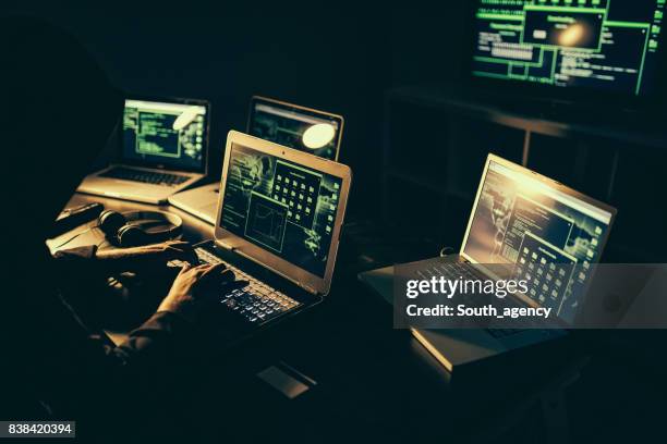 computer terrorism going on - terrorism stock pictures, royalty-free photos & images