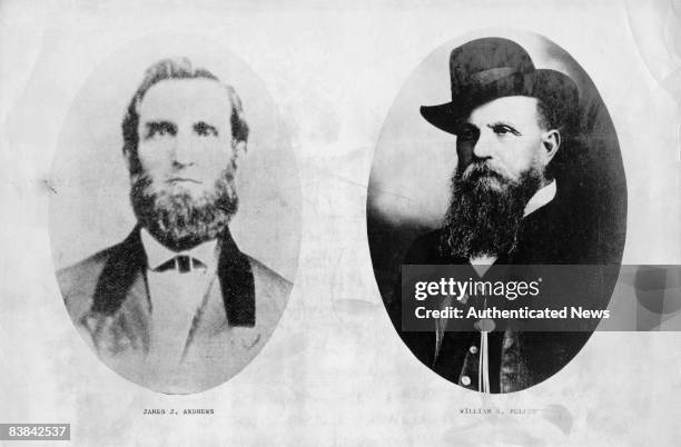 General James J. Andrews and William Allen Fuller , two participants in the 'Great Locomotive Chase' of 1862. Andrews, a Union agent during the...