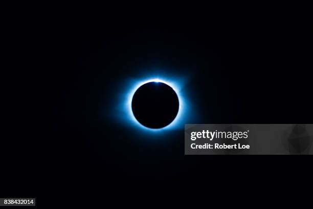totally eclipsed in blue - stargate universe stock pictures, royalty-free photos & images