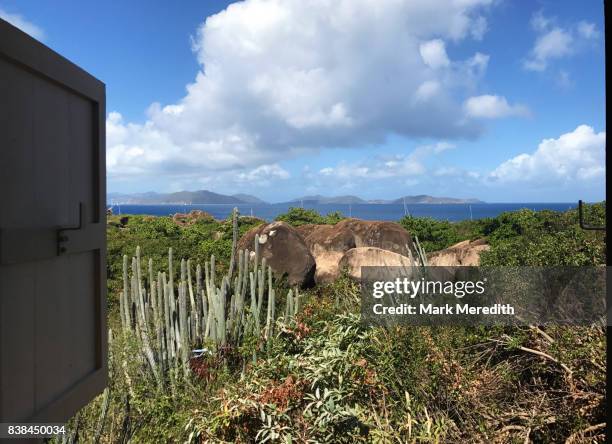 the baths national park, virgin gorda, british virgin islands - virgin islands national park stockfoto's en -beelden