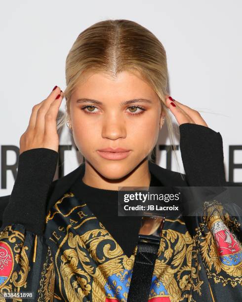 Sofia Richie attends the TINGS 'Secret Party' launch party held at Nightingale on August 23, 2017 in West Hollywood, California.