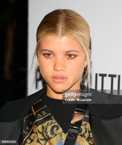 Sofia Richie attends the TINGS 'Secret Party' launch party held at Nightingale on August 23, 2017 in West Hollywood, California.