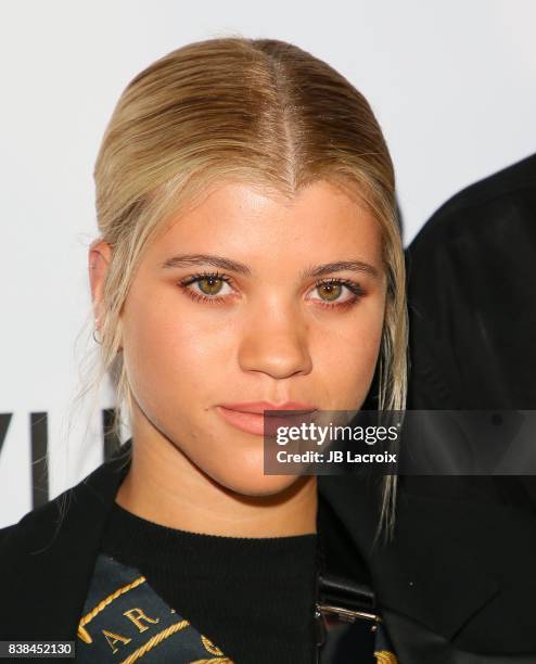 Sofia Richie attends the TINGS 'Secret Party' launch party held at Nightingale on August 23, 2017 in West Hollywood, California.