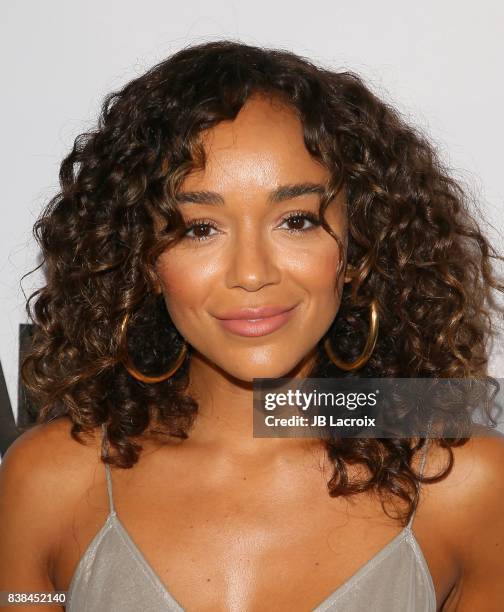 Ashley Madekwe attends the TINGS 'Secret Party' launch party held at Nightingale on August 23, 2017 in West Hollywood, California.