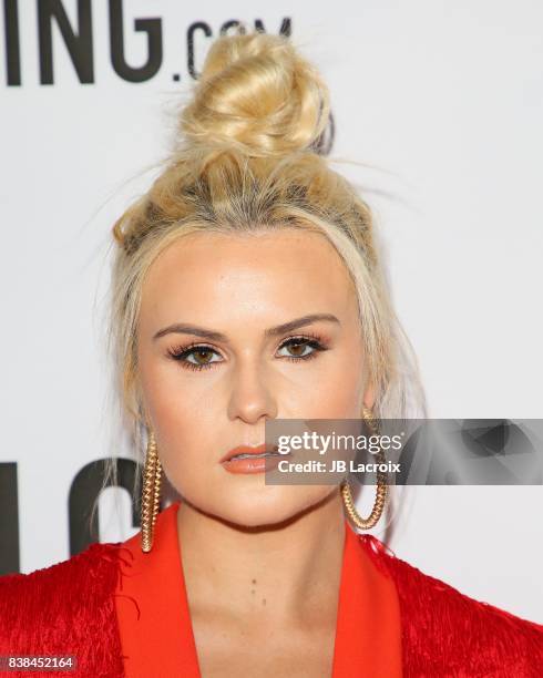 Ashlee Keating attends the TINGS 'Secret Party' launch party held at Nightingale on August 23, 2017 in West Hollywood, California.