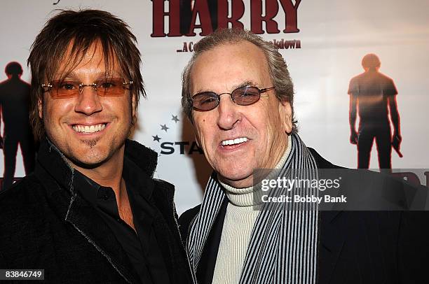 Jon Doscher and Danny Aiello attends a screening for "Home for the Holidays" at Chakra on November 26, 2008 in Paramus, New Jersey.