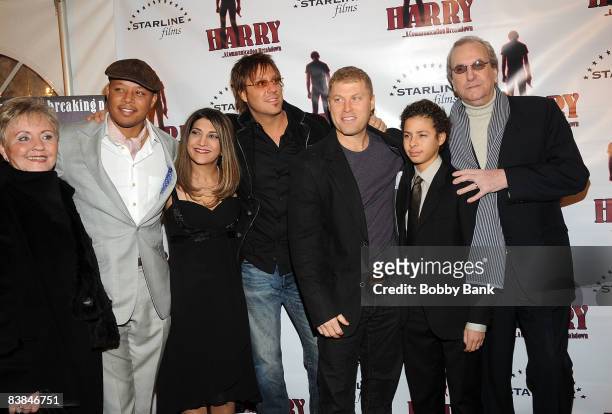 Betsy Doscher, Terrence Howard, Fran Ganguzza, Jon Doscher,Kevin Leckner, Hunter Howard and Danny Aiello attends a screening for "Home for the...
