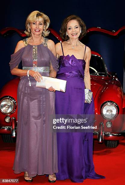 Ann-Katrin Bauknecht and Claudia Huebner arrive at the Bambi Awards 2008 on November 27, 2008 in Offenburg, Germany.