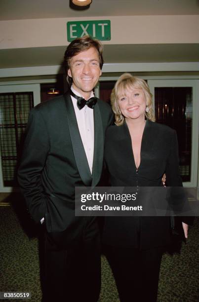 Presenters Richard Madeley and Judy Finnigan at the BAFTA awards after-party at Grosvenor House in London, 21st April 1996.