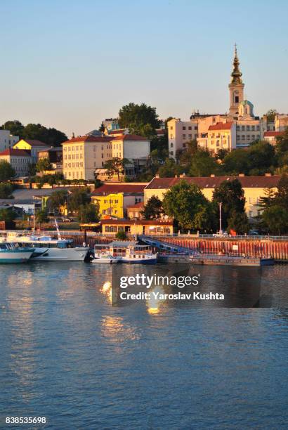 old town of belgrade - belgrade serbia 個照片及圖片檔