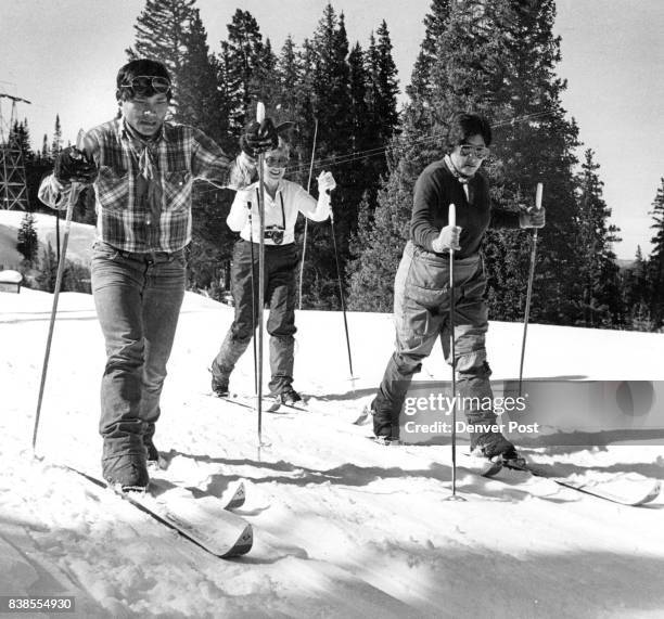 Kepa Sherpa, Alberta Peterson, Passang Puti Sherpa Credit: Denver Post